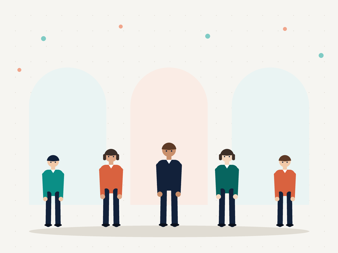 Illustration of the Loggia team
